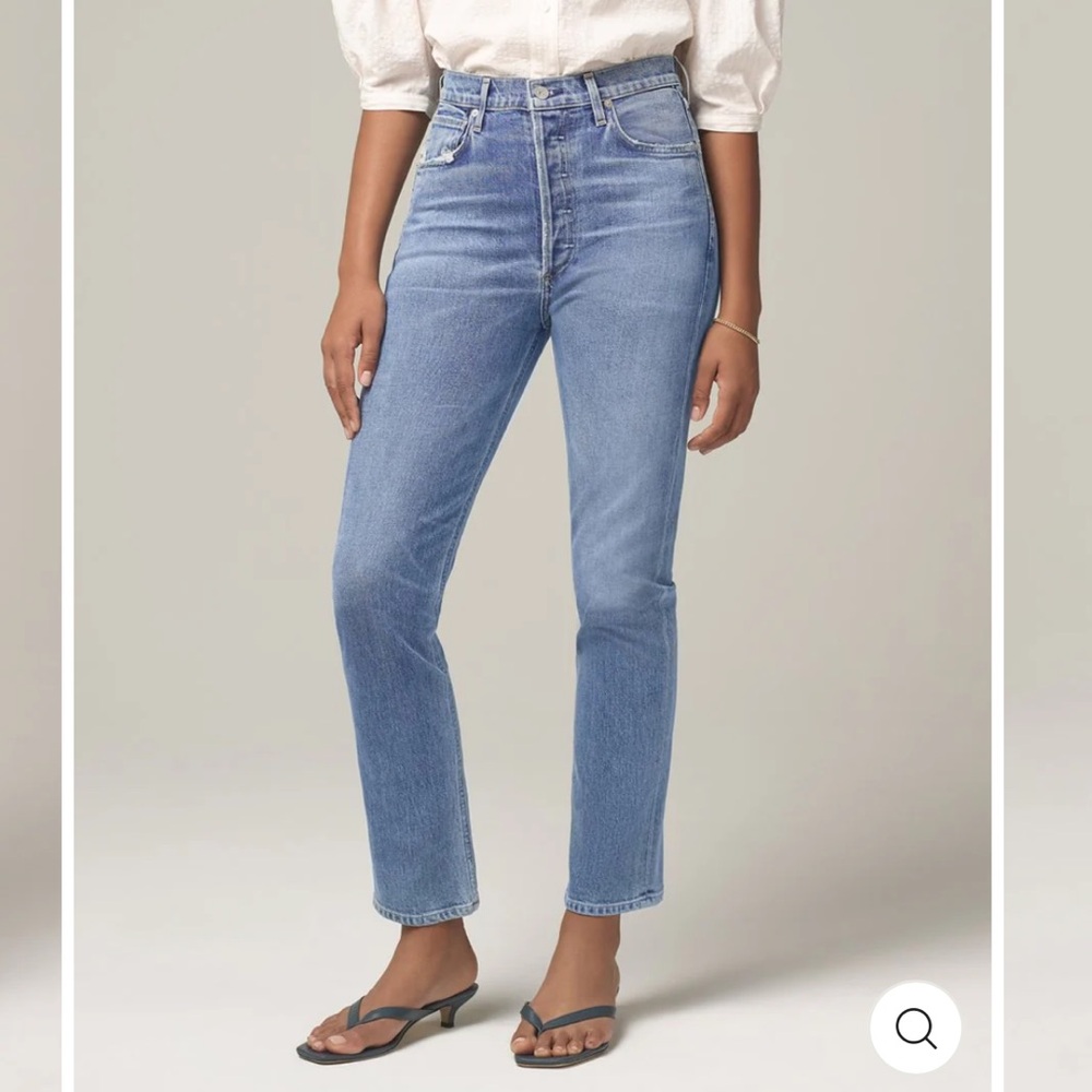 Citizens Of Humanity Blue Bootcut Jeans